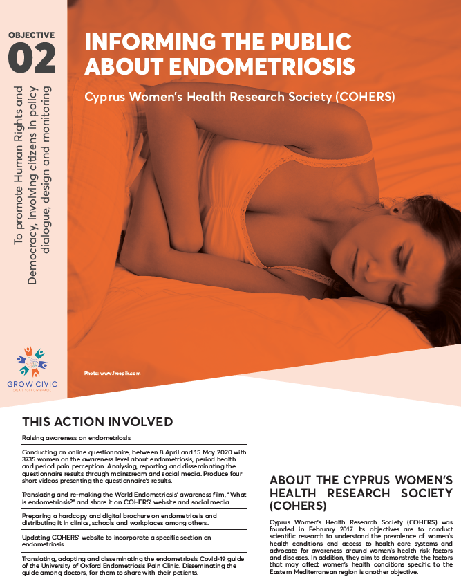 Informing the Public About Endometriosis