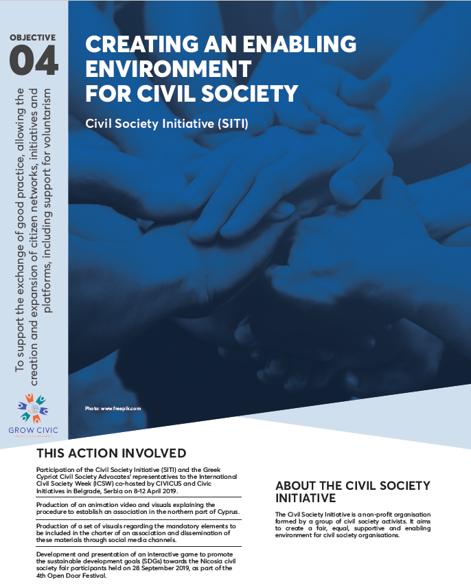 Creating an Enabling Environment for Civil Society