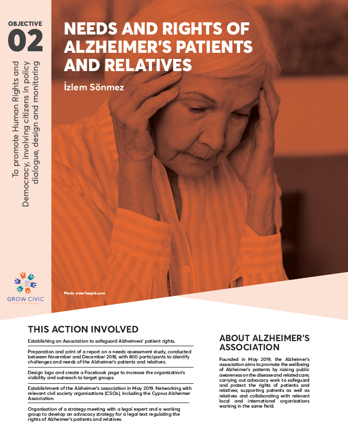 Needs and Rights of Alzheimer Patients and Relatives