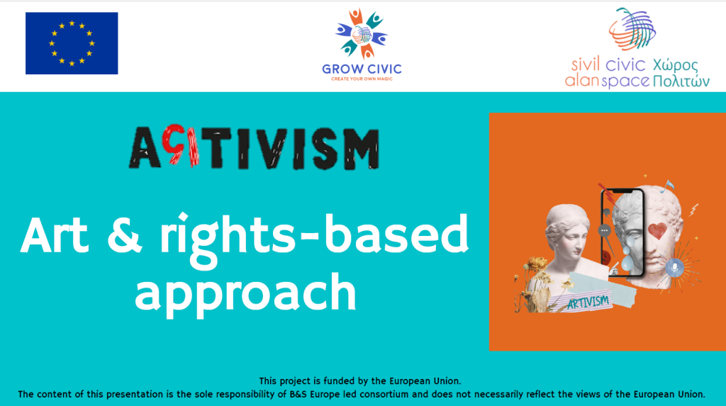 Artivism! Art & rights-based approach