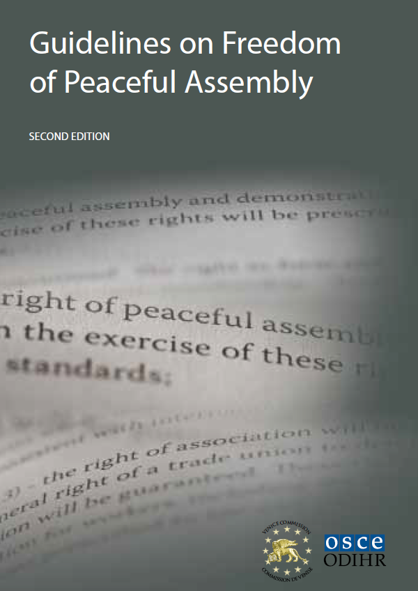 Guidelines on Freedom of Peaceful Assembly