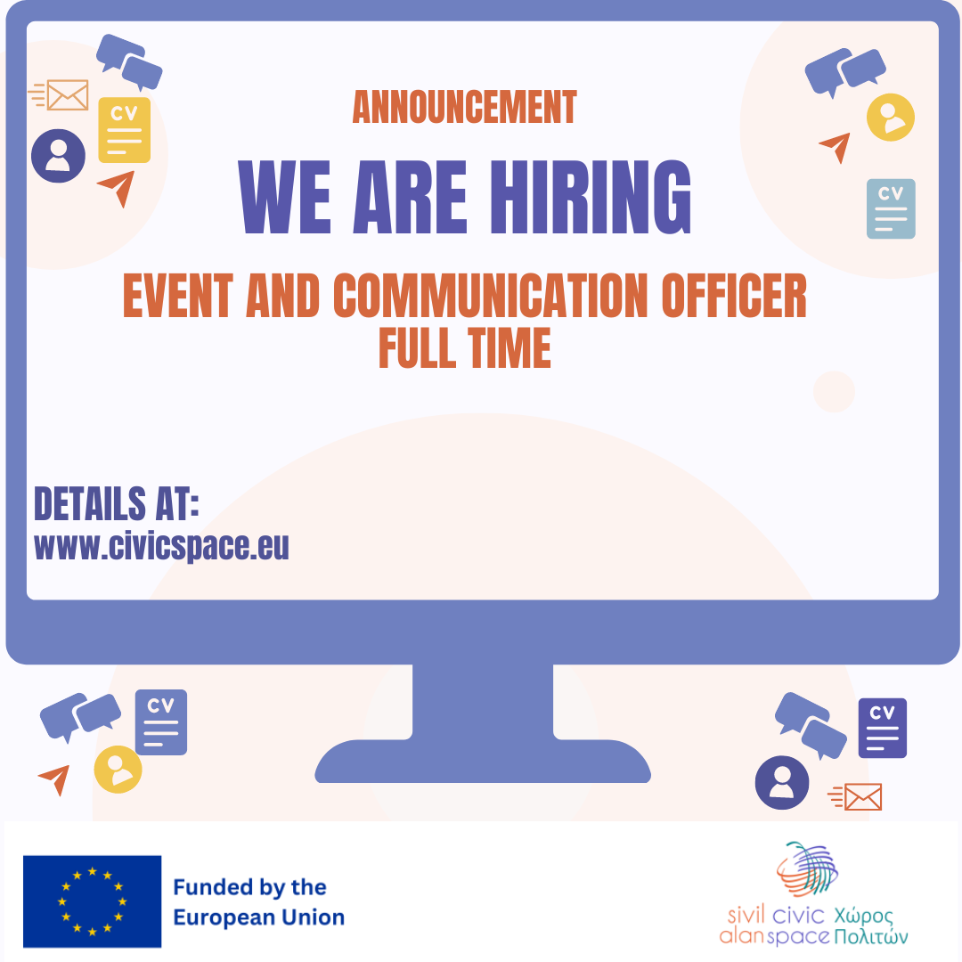 Vacancy: Event and Communication Officer