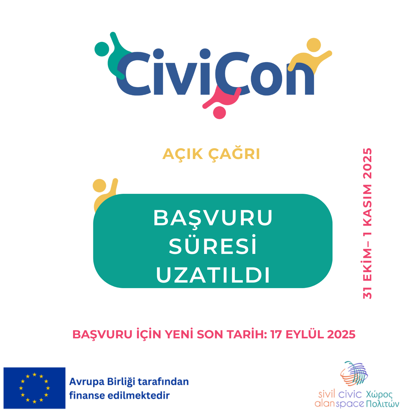 CiviCon: Katkı Çağrısının Son Başvuru Tarihi Uzatıldı!